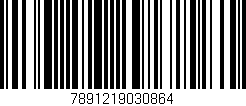 Código de barras (EAN, GTIN, SKU, ISBN): '7891219030864'