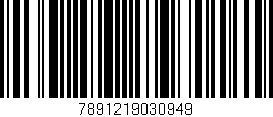 Código de barras (EAN, GTIN, SKU, ISBN): '7891219030949'
