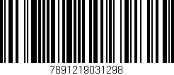 Código de barras (EAN, GTIN, SKU, ISBN): '7891219031298'