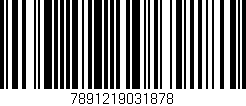 Código de barras (EAN, GTIN, SKU, ISBN): '7891219031878'