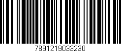 Código de barras (EAN, GTIN, SKU, ISBN): '7891219033230'