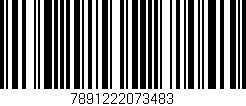 Código de barras (EAN, GTIN, SKU, ISBN): '7891222073483'