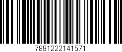 Código de barras (EAN, GTIN, SKU, ISBN): '7891222141571'