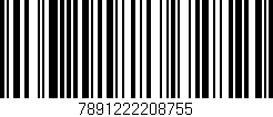 Código de barras (EAN, GTIN, SKU, ISBN): '7891222208755'
