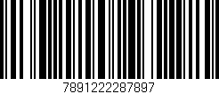 Código de barras (EAN, GTIN, SKU, ISBN): '7891222287897'