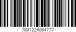 Código de barras (EAN, GTIN, SKU, ISBN): '7891224084777'
