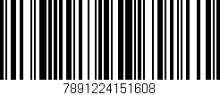 Código de barras (EAN, GTIN, SKU, ISBN): '7891224151608'
