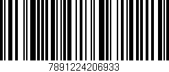 Código de barras (EAN, GTIN, SKU, ISBN): '7891224206933'