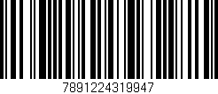 Código de barras (EAN, GTIN, SKU, ISBN): '7891224319947'