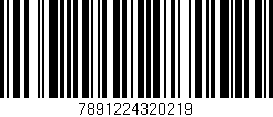 Código de barras (EAN, GTIN, SKU, ISBN): '7891224320219'