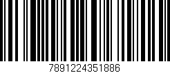 Código de barras (EAN, GTIN, SKU, ISBN): '7891224351886'