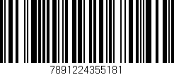 Código de barras (EAN, GTIN, SKU, ISBN): '7891224355181'