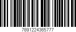 Código de barras (EAN, GTIN, SKU, ISBN): '7891224365777'