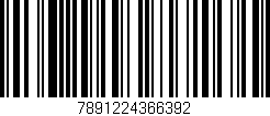 Código de barras (EAN, GTIN, SKU, ISBN): '7891224366392'