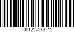 Código de barras (EAN, GTIN, SKU, ISBN): '7891224366712'