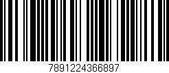 Código de barras (EAN, GTIN, SKU, ISBN): '7891224366897'