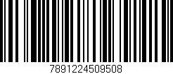 Código de barras (EAN, GTIN, SKU, ISBN): '7891224509508'