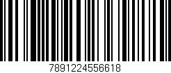 Código de barras (EAN, GTIN, SKU, ISBN): '7891224556618'