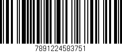 Código de barras (EAN, GTIN, SKU, ISBN): '7891224583751'