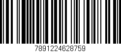 Código de barras (EAN, GTIN, SKU, ISBN): '7891224628759'