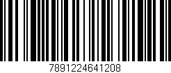 Código de barras (EAN, GTIN, SKU, ISBN): '7891224641208'