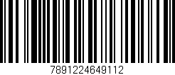 Código de barras (EAN, GTIN, SKU, ISBN): '7891224649112'