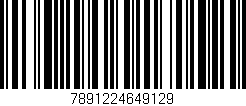 Código de barras (EAN, GTIN, SKU, ISBN): '7891224649129'