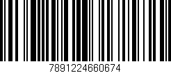 Código de barras (EAN, GTIN, SKU, ISBN): '7891224660674'