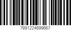 Código de barras (EAN, GTIN, SKU, ISBN): '7891224699667'