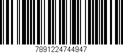 Código de barras (EAN, GTIN, SKU, ISBN): '7891224744947'