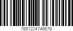 Código de barras (EAN, GTIN, SKU, ISBN): '7891224748679'