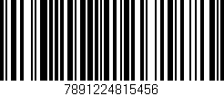 Código de barras (EAN, GTIN, SKU, ISBN): '7891224815456'