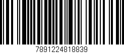 Código de barras (EAN, GTIN, SKU, ISBN): '7891224818839'