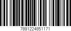 Código de barras (EAN, GTIN, SKU, ISBN): '7891224851171'