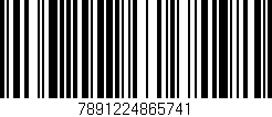 Código de barras (EAN, GTIN, SKU, ISBN): '7891224865741'