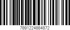Código de barras (EAN, GTIN, SKU, ISBN): '7891224884872'