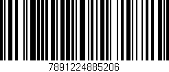 Código de barras (EAN, GTIN, SKU, ISBN): '7891224885206'