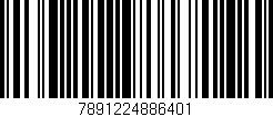 Código de barras (EAN, GTIN, SKU, ISBN): '7891224886401'