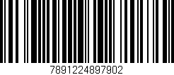 Código de barras (EAN, GTIN, SKU, ISBN): '7891224897902'