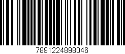Código de barras (EAN, GTIN, SKU, ISBN): '7891224898046'