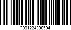 Código de barras (EAN, GTIN, SKU, ISBN): '7891224898534'