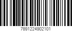 Código de barras (EAN, GTIN, SKU, ISBN): '7891224902101'