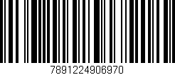 Código de barras (EAN, GTIN, SKU, ISBN): '7891224906970'