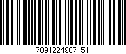 Código de barras (EAN, GTIN, SKU, ISBN): '7891224907151'
