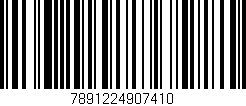 Código de barras (EAN, GTIN, SKU, ISBN): '7891224907410'