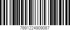 Código de barras (EAN, GTIN, SKU, ISBN): '7891224909087'
