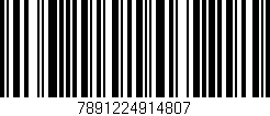Código de barras (EAN, GTIN, SKU, ISBN): '7891224914807'