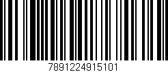 Código de barras (EAN, GTIN, SKU, ISBN): '7891224915101'