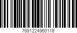 Código de barras (EAN, GTIN, SKU, ISBN): '7891224960118'