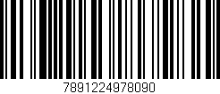 Código de barras (EAN, GTIN, SKU, ISBN): '7891224978090'